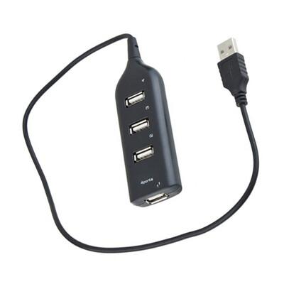

НОВЫЙ портативный 4 Порта USB 1.1 High Speed USB HUB для Ноутбука ПК Тонкий Наименьший Мини USB Адаптера Splitter Для Мобильного Т