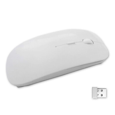 

Ultrathin 2.4G 4 Buttons 1200 DPI Bluetooth Wireless Touch Optical Mouse White