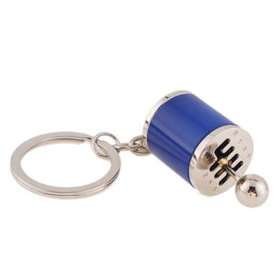 

mymei модель автомобиля брелок связке ключей кольцо keyfob ключевые держатель голубой переключения передач