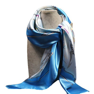 

New scarf Womens Silk Scarf Large square scarf silk scarf Neck Square scarf