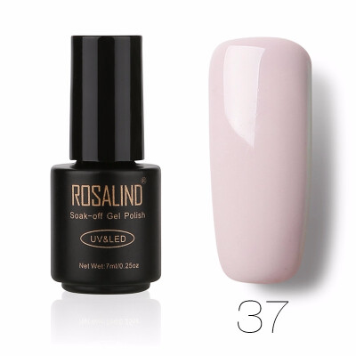 

ROSALIND Gel 1 Black Bottle 7ML Pure Color 58 Colors 01-58 Gel Nail Polish Soak Off Nail Art Semi-Premanent UV LED Gel Lacquer