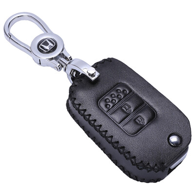 

KING ETING key case leather key case 1516 nine generation Accord 1517 Odyssey Platinum Rui Ling Civic car keychain