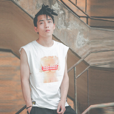 

Damaizhang New Arrival Hip Pop Men Tank Slim Fit Sleeveless Mens Tanks Casal Clothing