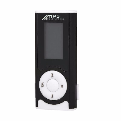 

Mini Clip MP3 Digital Music Player Support TF Card Reading Sport Audio Player 13 Inches LCD Screen No TF Card Included