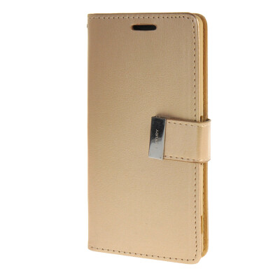 

MOONCASE чехол для Sony Xperia Z3 Flip Leather Wallet Card Slot Bracket Back Cover Gold