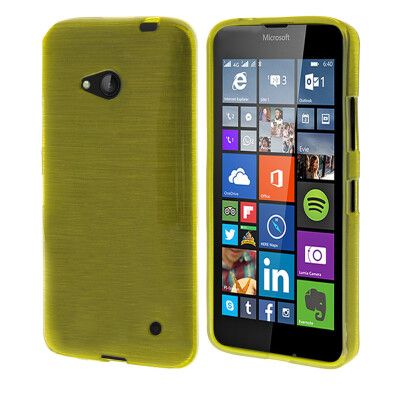 

MOONCASE Durable Colors Soft Silicone Gel TPU Flexible Shell Protective Case Cover for Microsoft Lumia 640 Green