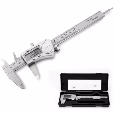 

220 - 150 - 10A Waterproof Digital Vernier Caliper Stainless Steel