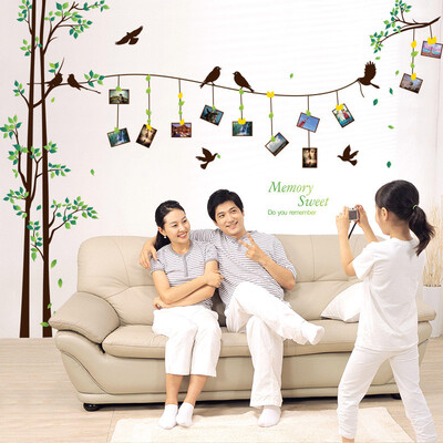 

Family Photo Frame Tree Wall Sticker Decal Home Decor Living Room Bedroom Wall Stickers