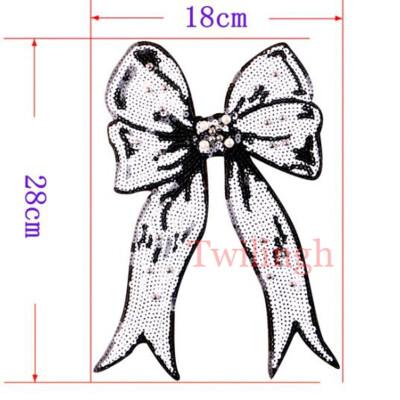 

1Pc Big Wing Patches Sew On Sequined Patch Flower Letter Love Star Applique DIY Sewing Fabric Repair Clothes Patches Stickers