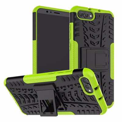 

Goowiiz Phone Case For Huawei Honor V109 Lite Armor Tire Texture Rugged Protection PCTPU Full Protection