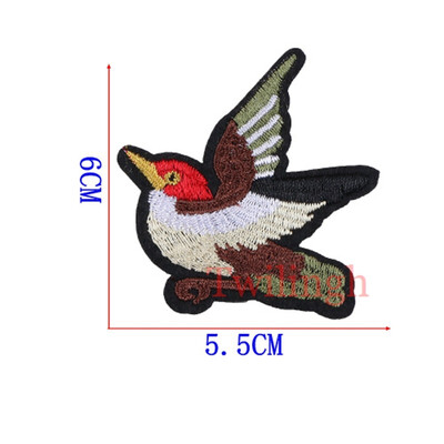 

1 Pcs Flowers Patches Embroidered Sticker Sew On Iron On Patch Retro Style Flower Applique DIY Clothes Repair Badges For Wedding