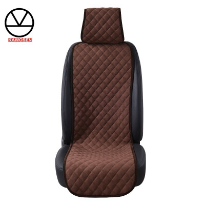 

KAWOSEN 1PCS Car Seat Cover Nano Cotton Velvet Cloth Universal Seat Cushion Protector 4 Colored Car-Styling Interior Accessories