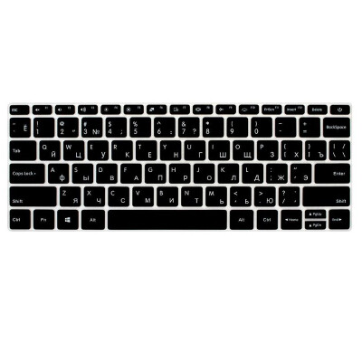 

2017 133 inch Clear Soft Silicone Keyboard Cover Skin For Xiaomi Air Laptop Protector Film For Xiao mi Air 133 Black RU