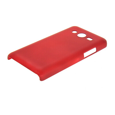 

MOONCASE Hard Rubberized Rubber Coating Devise Back Case Cover for Samsung Galaxy Core II 2 G355H Red