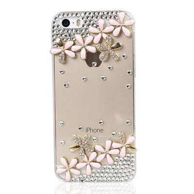 

PC Protective Four Leaves Hard Case Cover Skins For iPhone 4/4S Luxury