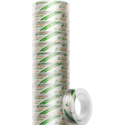 

Polar bear IV-184 Invisible Stationary Tape 18mm * 25y (22.9m wide) 4 package transparent and no trace