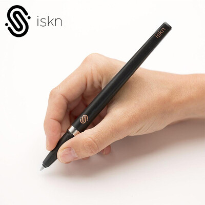 

ISKN ballpoint pen set digital tablet stylus hand-painted plate with pen black board painted drawing