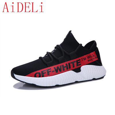 

AiDELi Mens Summer Mesh Sneakers Lightweight Breathable Wild Casual Shoes