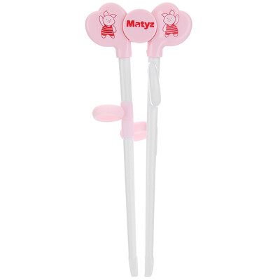 

Matteo Matyz Baby Training Chopsticks Chopsticks Exercise Supplemental Supplements MZ-0626 Pink