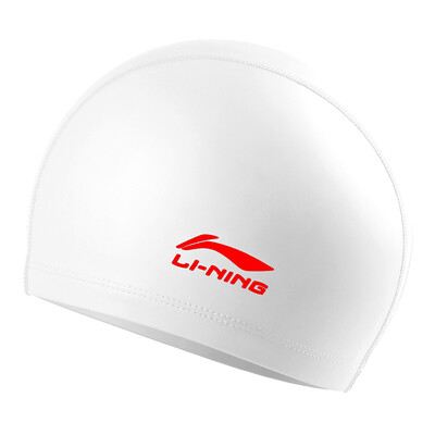 

Lininglining мужчин и женщин шапочки для плавания шапочки для плавания с полиуретановым покрытием волос водонепроницаемого уха не очень удобно лем головами LSJL856 Navy