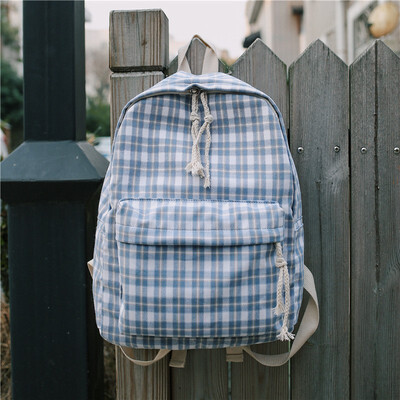 

Fashion Campus Leisure Canvas Backpack Teenage Girl Schoolbags Women Girls Bag Women Bagpack Students Mochila Travel Rucksack