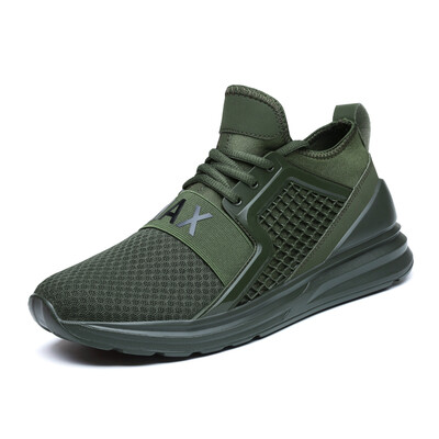 

Breathable Running Shoes For Man Black White Sport Shoes Men Sneakers Zapatos corrientes de verano Red chaussure homme de marque