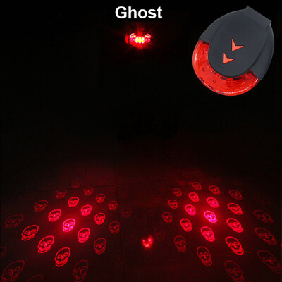 

Bike Tail light 5LED10Laser USB rechargeable laser taillights Night Cycling Safety warning Lamp