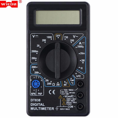 

WHDZ DT838 LCD Digital Multimeter AC DC Voltmeter Tester