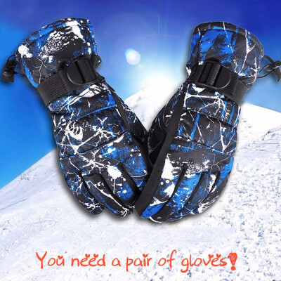 

Ski Gloves Wind Waterproof Warmest Winter Snow Gloves for Mens Womens Boys Girls Kids