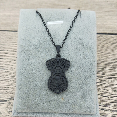 

New Boxer Necklace Trendy Style Boxer Pendant Necklace Pet Dog Jewellery Women Charm Jewelery