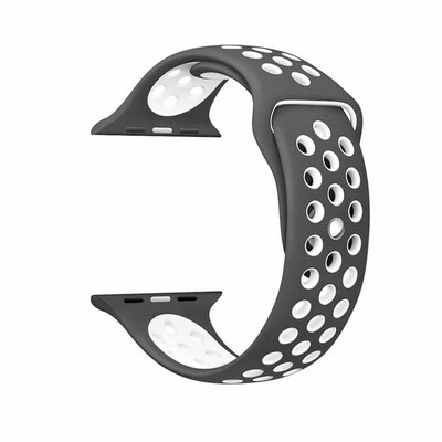 

Apple watch nice Silicone Replacement Sport Band 38mm 42mm For iWatch Series 123 Wrist Bracelet Strap For iWatch Sports