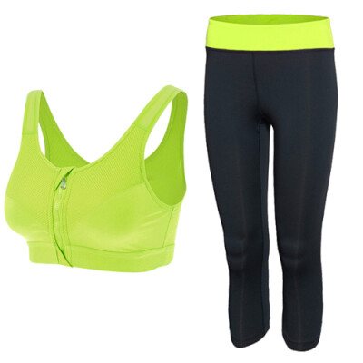 

Quickly Dry Sport Suit Gym Leggings Sport Bra Running Sets Sport Costumes For Women