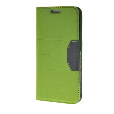 

MOONCASE Fashion Leather Side Flip Wallet Card Holder Stand Pouch ЧЕХОЛ ДЛЯ Samsung Galaxy S6 Edge Green