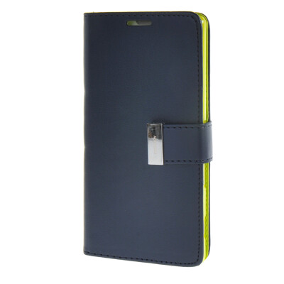 

MOONCASE чехол для Sony Xperia T3 Flip Leather Wallet Card Slot Bracket Back Cover Blue