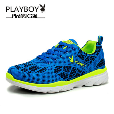 

PLAYBOY brand Fashion leisure sportsBreathable meshNew 2016 spring&summer light- wightMens shoes