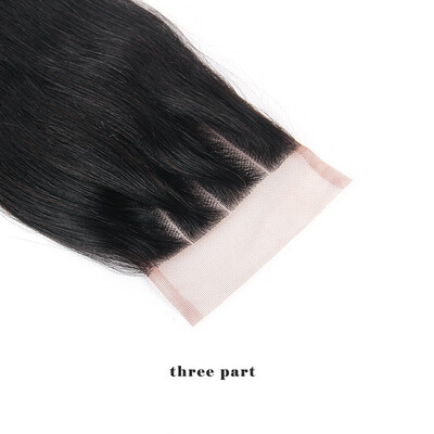 

3 Bundles Loose Wave Hair With Closure 8A Peruvian Virgin Hair With ClosureNatural Color Unprocessed Human Hair Free Shipping