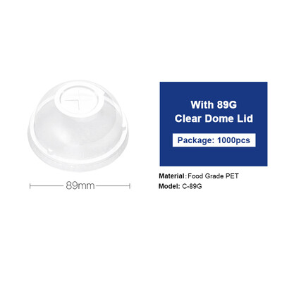 

OTOR Cup Cover 1000pcs Disposable PET PP Plastic Switch Lid for Cup&Bowl Hot Cold Drink Milk Tea