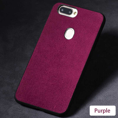 

Genuine Leather Phone Case For OPPO R11s Plus Suede leather Back Cover For R9 R9s Plus Cases