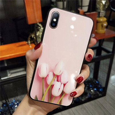 

Glossy Space Planet Stars Phone Case For iPhone 8 7 6 6s Plus X