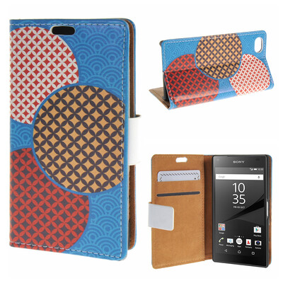 

MOONCASE Sony Xperia Z5 Compact ( Z5 Mini ) ЧЕХОЛ ДЛЯ Flip Leather Foldable Stand Feature [Pattern series] /a12