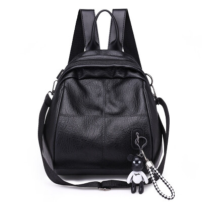 

Weis Soft Leather PU Backpack Female Backpack B-NVBM6894