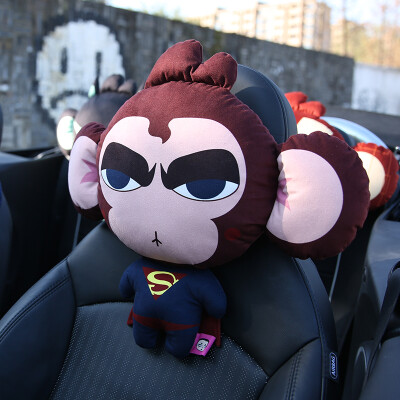 

Carinunu carinono car headrest neck pillow car neck pillow cartoon pillow cushion four seasons seat headrest car supplies superman