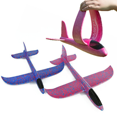 

48CM DIY Hand Throwing Foam EPP Airplane Model Plane Glider Educational Toy Outdoor Building Construction Toys Building Kits