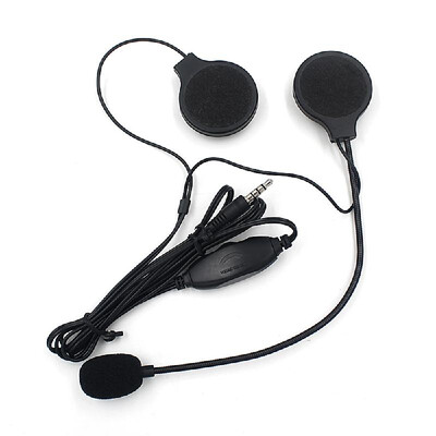 

Helmet Headset Bluetooth Intercom for Motorcycle Full Duplex Wireless Bluetooth Interphone BT Intercom Headset 1000M BT Intercom V
