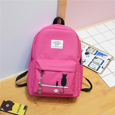 

2018 New Women Backpack Color Fashion&Creative Institute Wind Backpack Leisure Travel Bag Factory Direct Sale