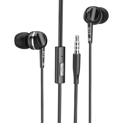 

BYZ S601 (stereo) with wire-controlled earphone headset black (for Apple / Samsung / Huawei / millet / Meizu / VIVO and other smart phones