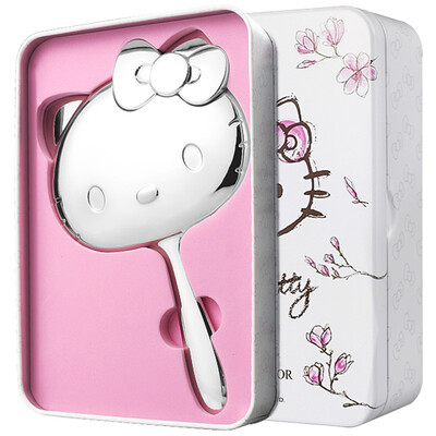 

HELLO KITTY розовый металлическая ручка зеркало 520 День подарков подарок металл коробка подарка девушка Валентина захватило сердце KT1404