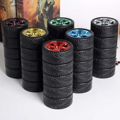

320ML Thermos Cups Men Car Tire Shape Mug Water Flask Insulation Vacuum Cup Bottle Warmer New Creative Travel Cups