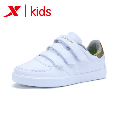 

Xtep XTEP special step childrens shoes boys casual shoes 2017 autumn new big childrens fashion slip non-slip wear small white shoes skateboard shoes 683315319962 Platinum 35 yards