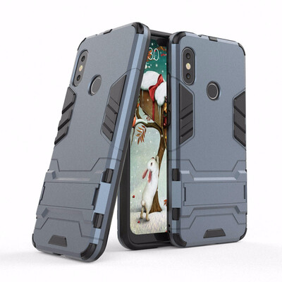 

for Xiaomi Mi A2 Lite WIERSS Shockproof Hard Phone Case for Xiaomi Redmi 6 Pro 32GB 64GB Armor Case Back Cover Fundas Capa Etui